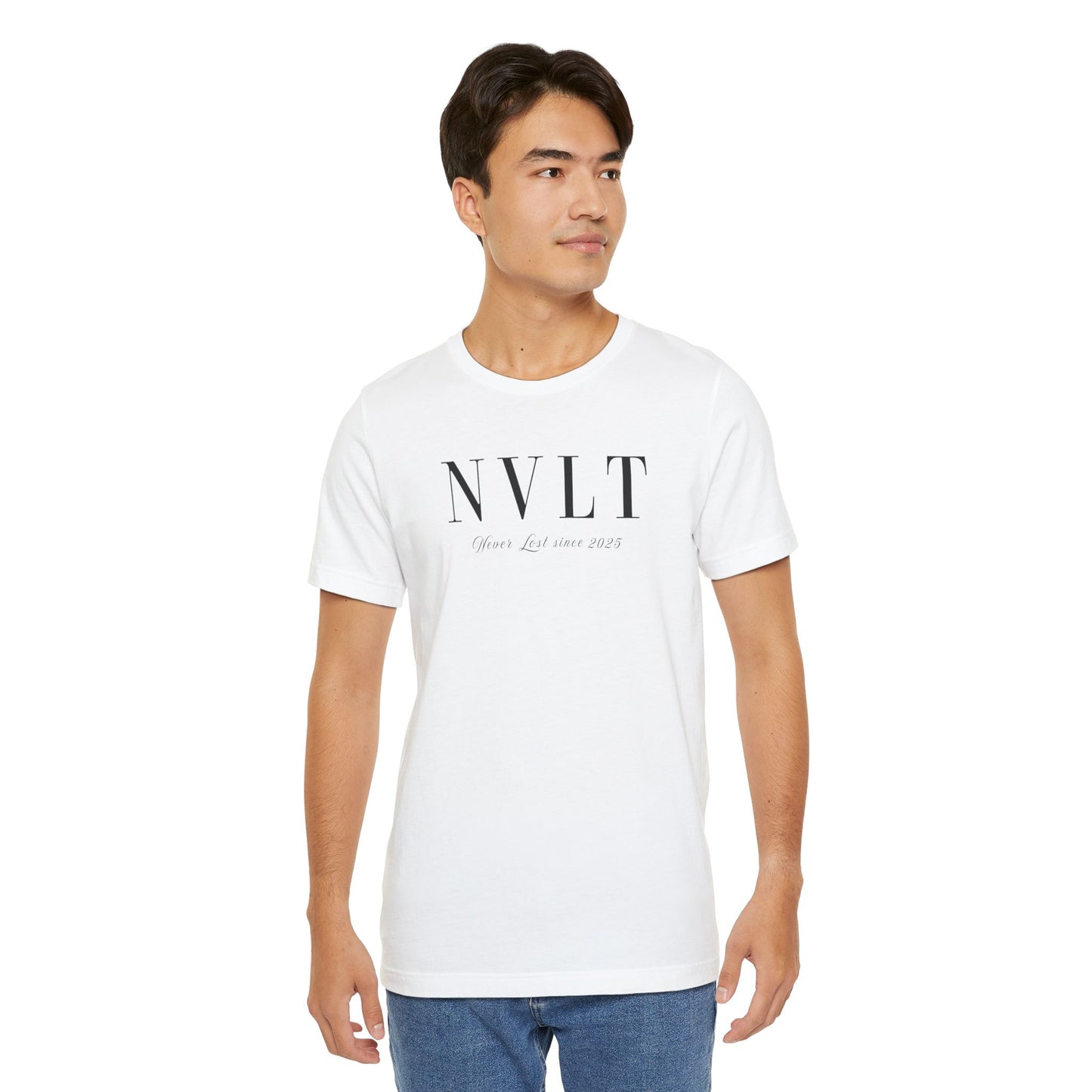 Camiseta Boxy Fit "NVLT" Blanca