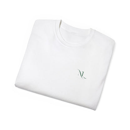 Camiseta Boxy Fit "Peak Mindset" Blanca